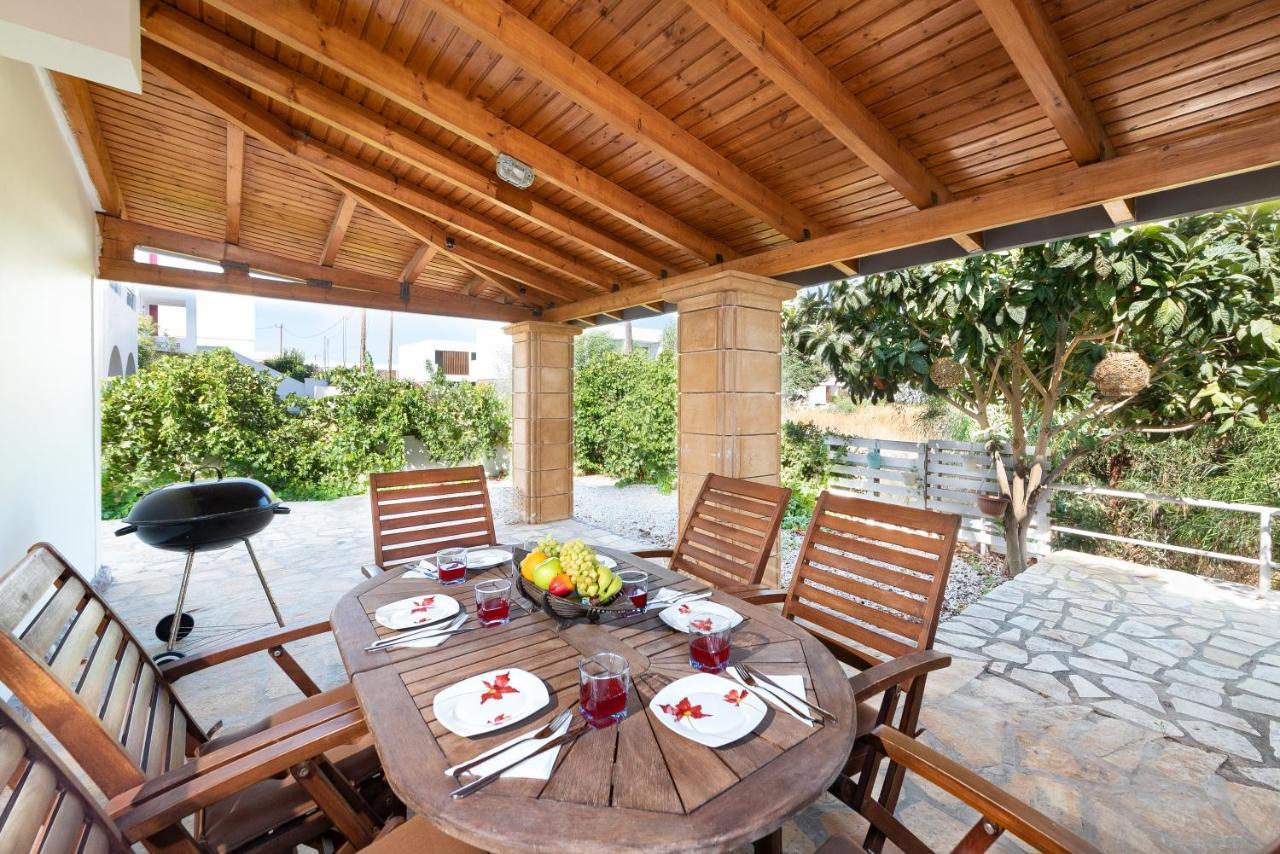 Casa Greco Villa Gennadi Bagian luar foto